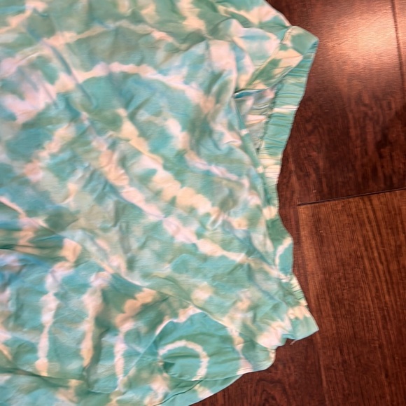 Turquoise bathing suit cover up - Picture 2 of 4